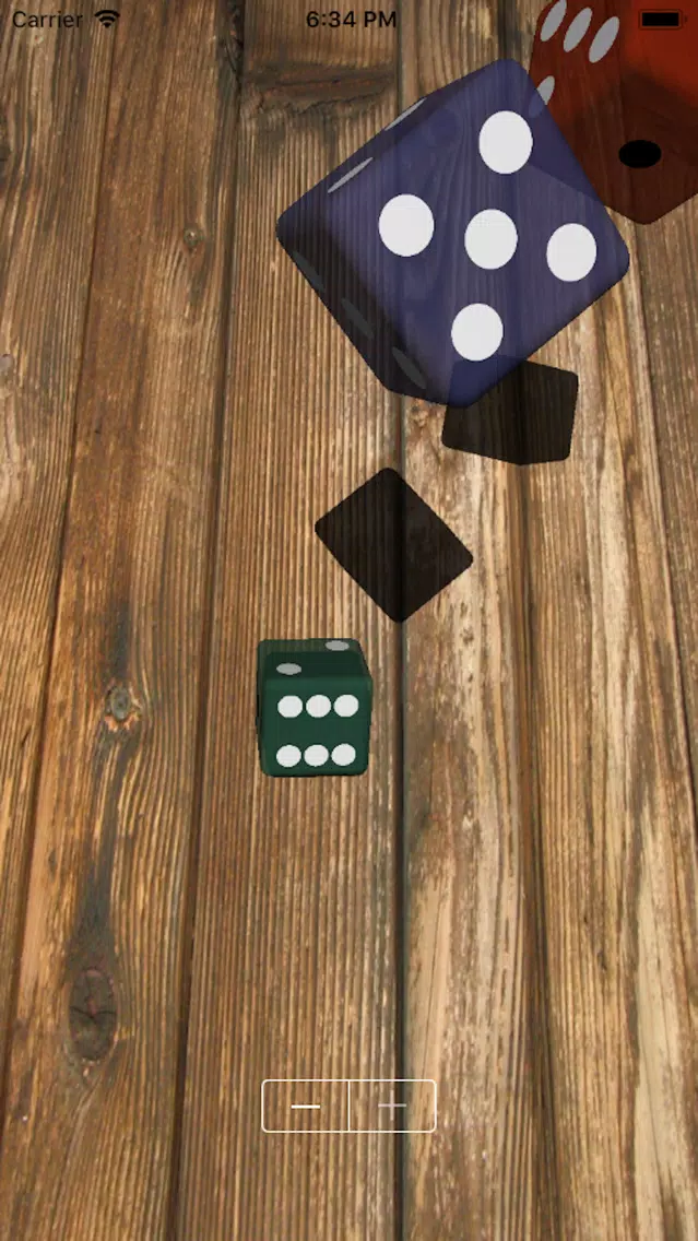 Ảnh chụp màn hình của 3D 주사위 (3D Dice)