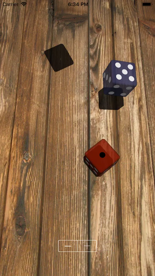 Ảnh chụp màn hình của 3D 주사위 (3D Dice)
