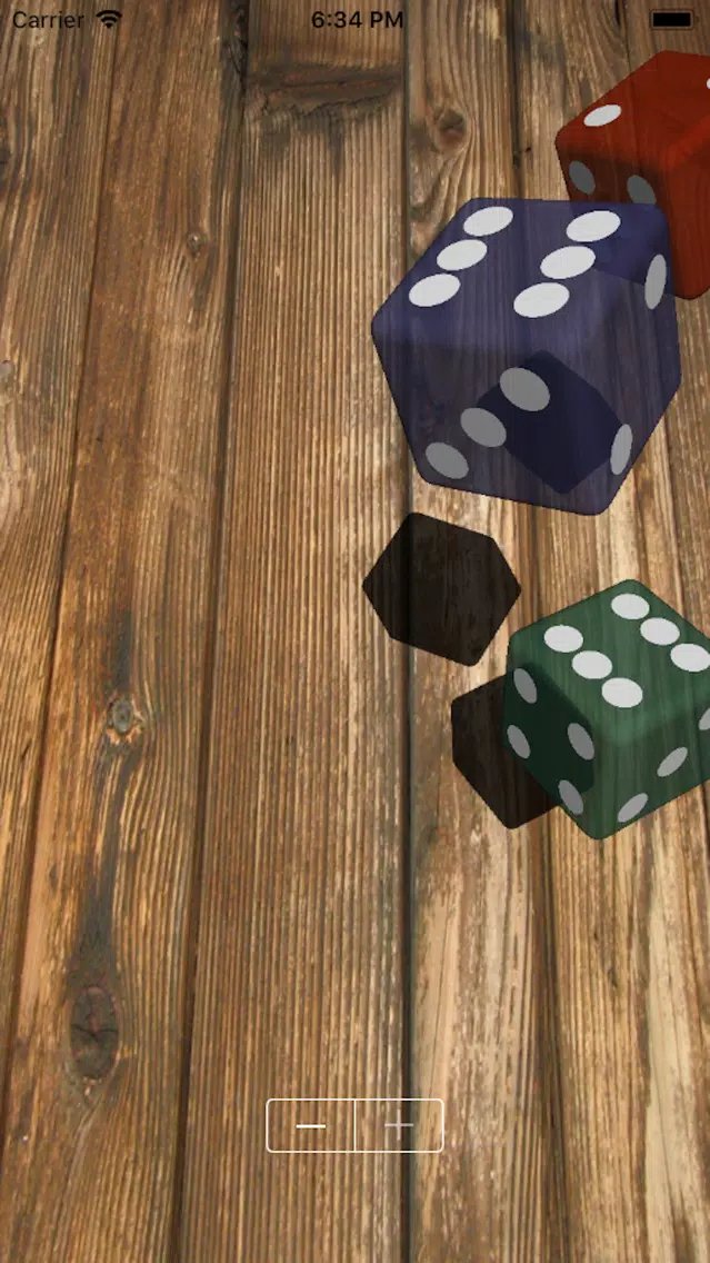 Ảnh chụp màn hình của 3D 주사위 (3D Dice)