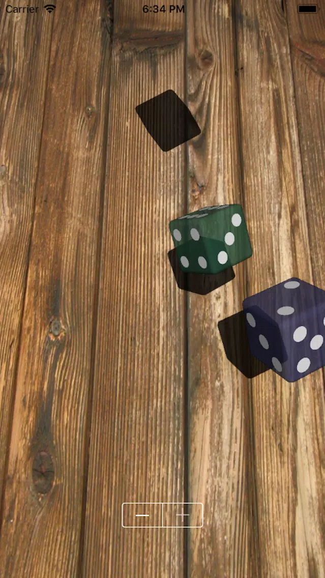 Ảnh chụp màn hình của 3D 주사위 (3D Dice)