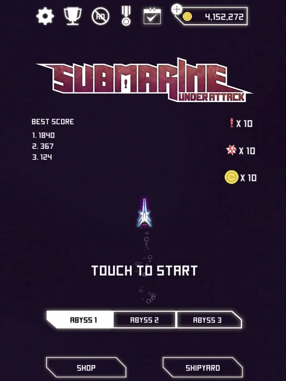 Скриншоты Submarine : Under attack iPad 