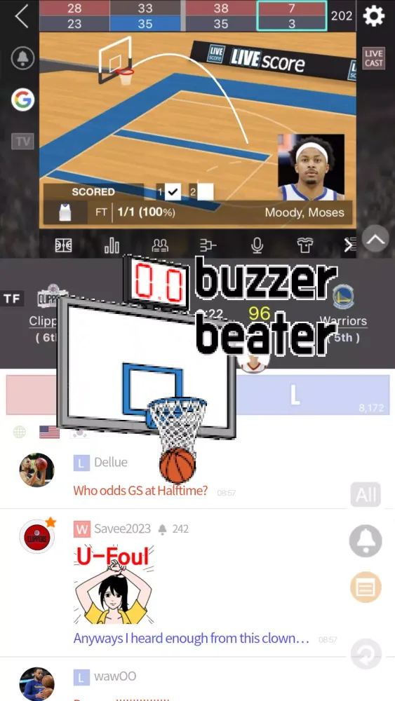 LIVE Score, Real-Time Score Screenshots