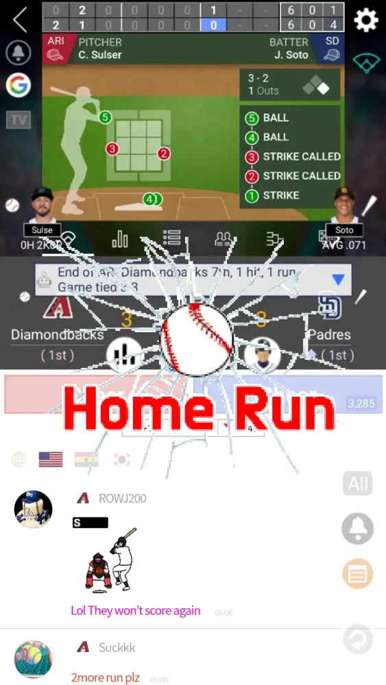 LIVE Score, Real-Time Score Screenshots