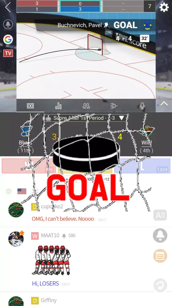 LIVE Score, Real-Time Score Screenshots