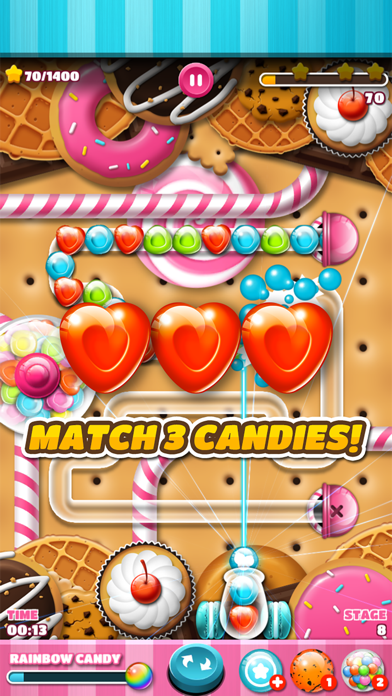 Screenshot di Candy:Marble Blast