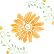 Watercolor illustrations stickers