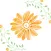 Watercolor illustrations stickers