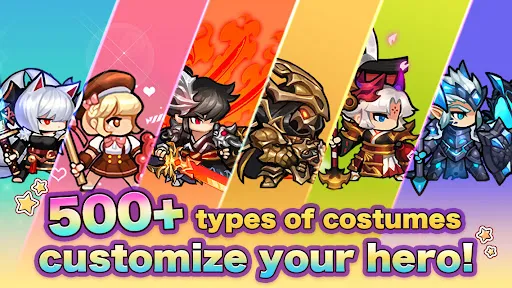 Raid the Dungeon : Idle RPG应用截图