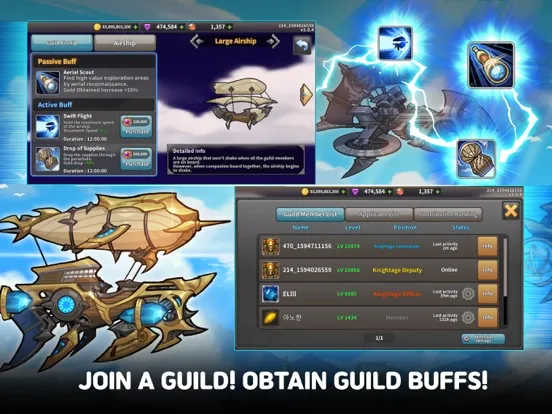 Raid the Dungeon : IDLE RPG iPad  Ekran Görüntüleri