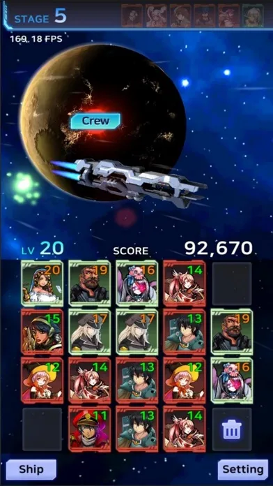 Star Voyager : merge spacecrew স্ক্রিনশট