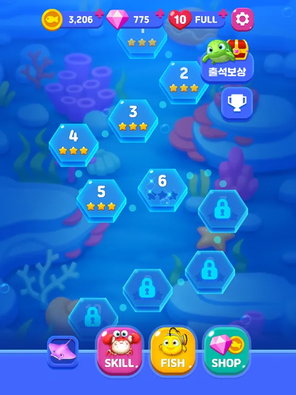 Aqua Pang iPad  Screenshots