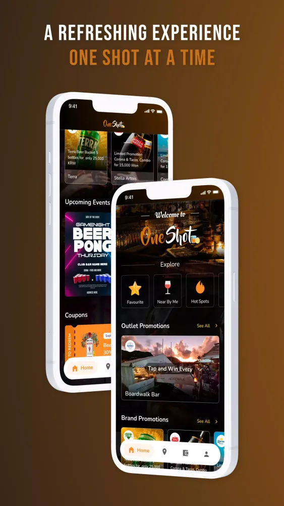 Tangkapan skrin One Shot App