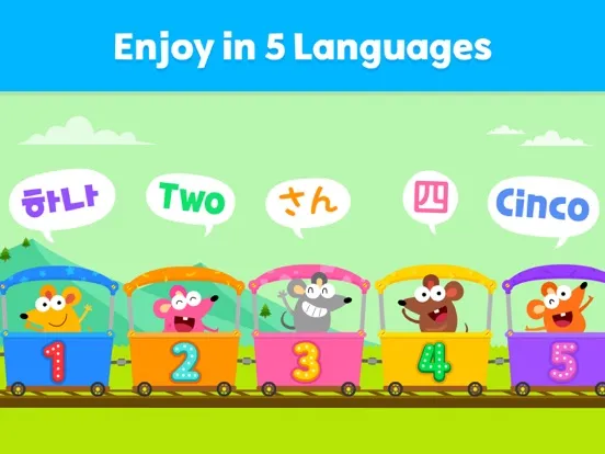 Captures d'écran de Pinkfong 123 Numbers: Kid Math iPad 
