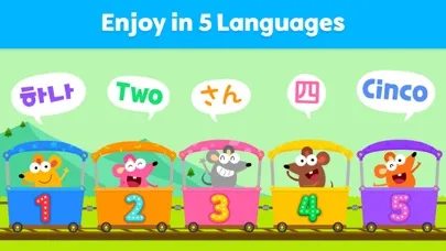 Captures d'écran de Pinkfong 123 Numbers: Kid Math