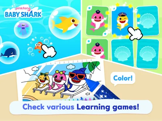 Screenshot di Pinkfong Baby Shark iPad 