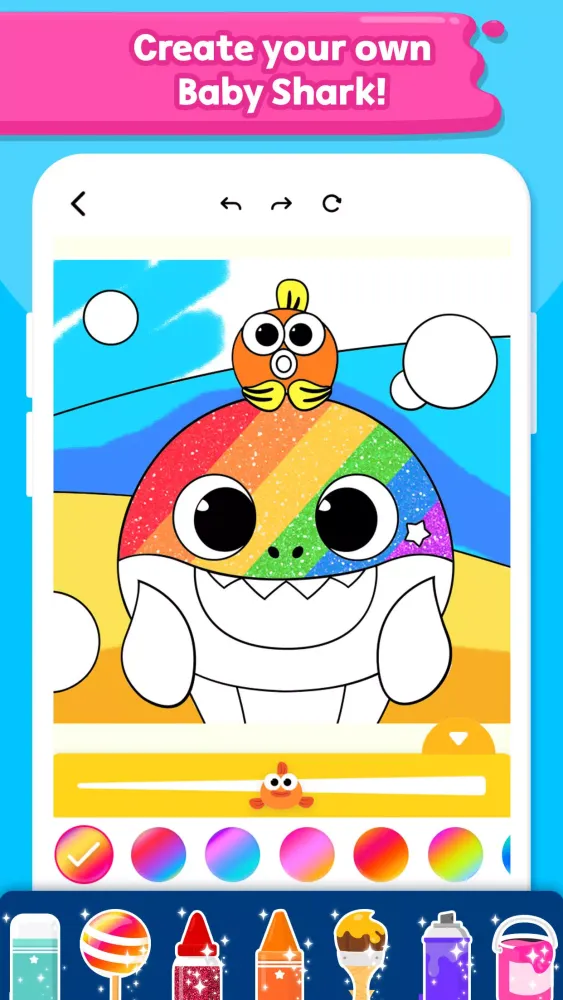 Baby Shark Coloring Book应用截图