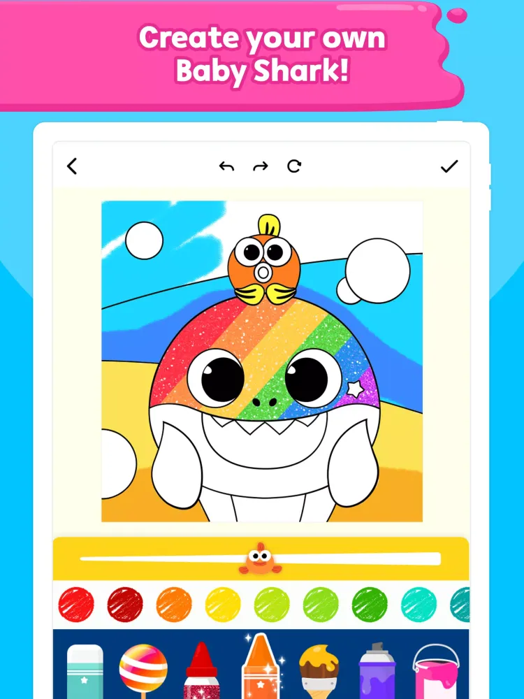 Baby Shark Coloring Book应用截图
