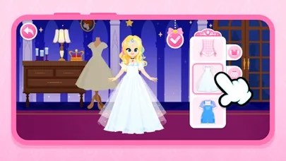 Tangkapan layar Princess Dress Up Games