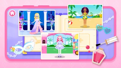 Tangkapan layar Princess Dress Up Games