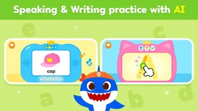Captures d'écran de Baby Shark English: Kids Games