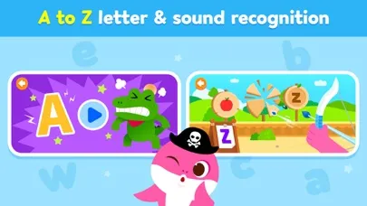 Captures d'écran de Baby Shark English: Kids Games
