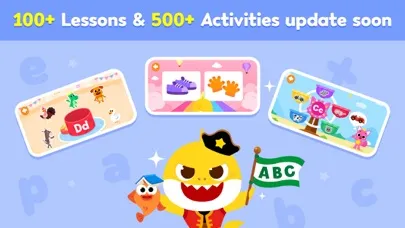 Captures d'écran de Baby Shark English: Kids Games