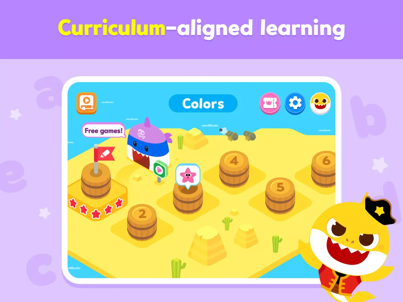 Скриншоты Baby Shark English