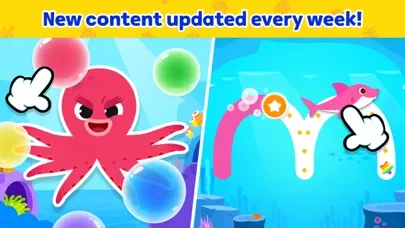 Captures d'écran de Baby Shark World for Kids