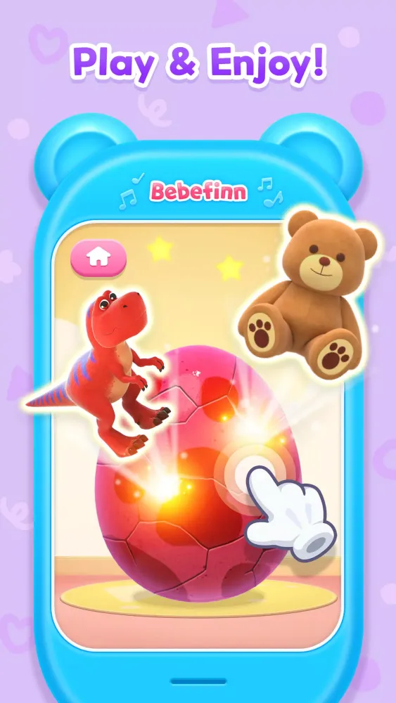 Ảnh chụp màn hình của Bebefinn Play Phone