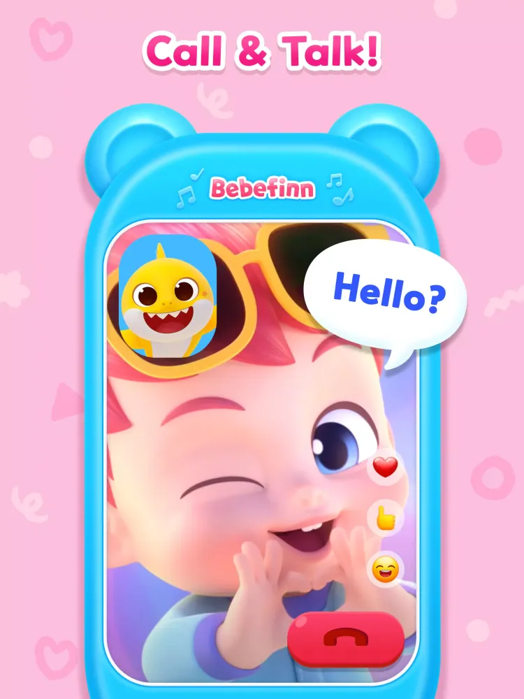 Ảnh chụp màn hình của Bebefinn Play Phone