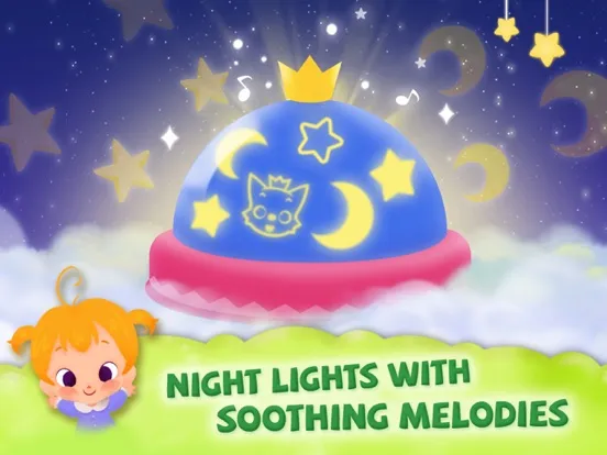 Capturas de tela do Pinkfong Baby Bedtime Songs iPad 