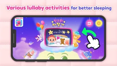 Capturas de tela do Pinkfong Baby Bedtime Songs