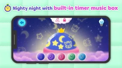 Capturas de tela do Pinkfong Baby Bedtime Songs