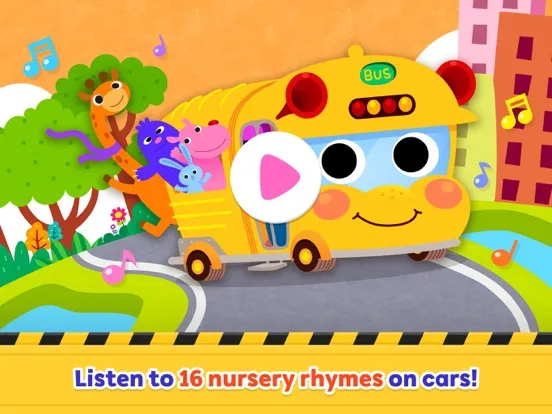 Baby Shark Car Town iPad  स्क्रीनशॉट