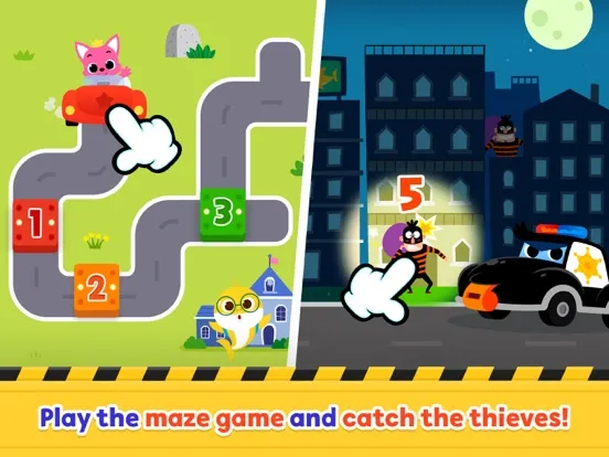 Baby Shark Car Town iPad  स्क्रीनशॉट
