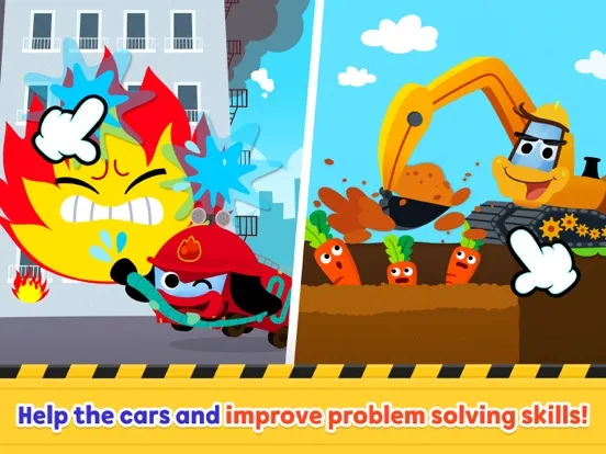 Baby Shark Car Town iPad  स्क्रीनशॉट
