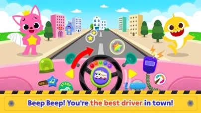 Baby Shark Car Town स्क्रीनशॉट