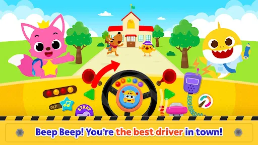 تصاویر Baby Shark Car Town: Kid Games