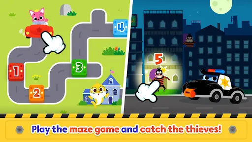 تصاویر Baby Shark Car Town: Kid Games