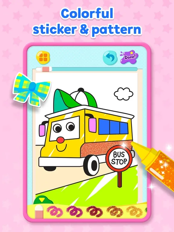 Pinkfong Coloring Fun iPad  স্ক্রিনশট