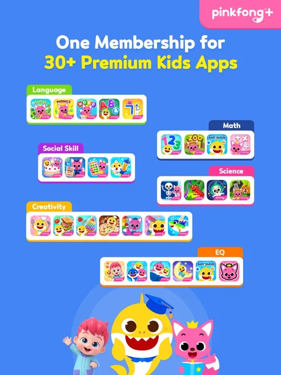 Pinkfong Coloring Fun iPad  স্ক্রিনশট