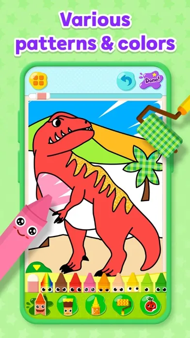 Pinkfong Coloring Fun স্ক্রিনশট