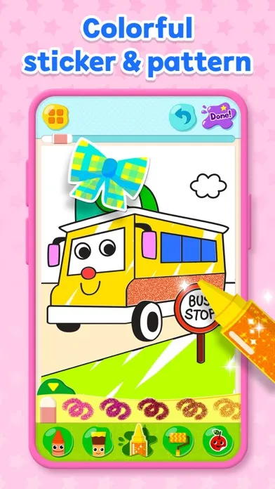 Pinkfong Coloring Fun স্ক্রিনশট