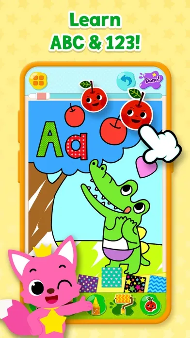 Pinkfong Coloring Fun স্ক্রিনশট