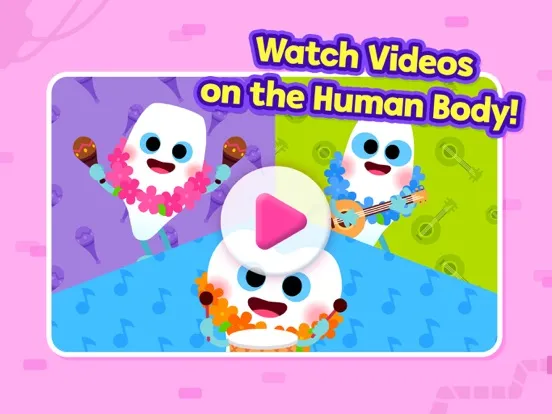 Pinkfong My Body iPad  Screenshots