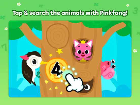 Zrzuty ekranu Pinkfong Numbers Zoo: Kid Math iPad 