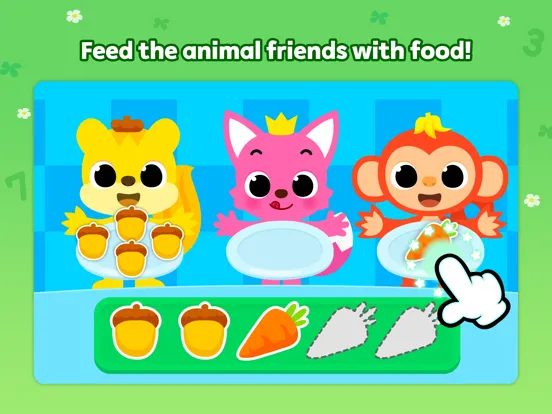 Zrzuty ekranu Pinkfong Numbers Zoo: Kid Math iPad 