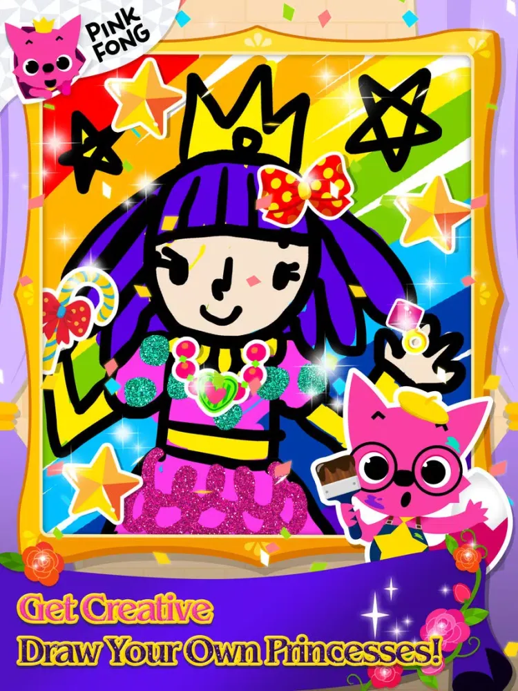 Capturas de pantalla de The Princess Coloring Book iPad 