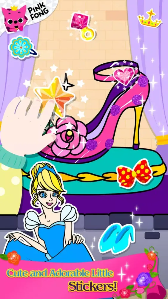 Capturas de pantalla de The Princess Coloring Book