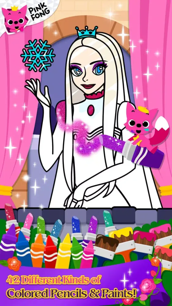 Capturas de pantalla de The Princess Coloring Book